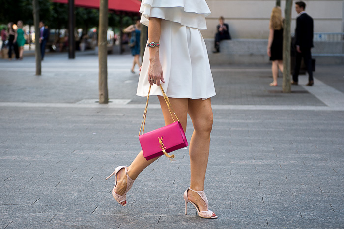 Pretty in Pink :: Pigalle Heels and YSL Bag