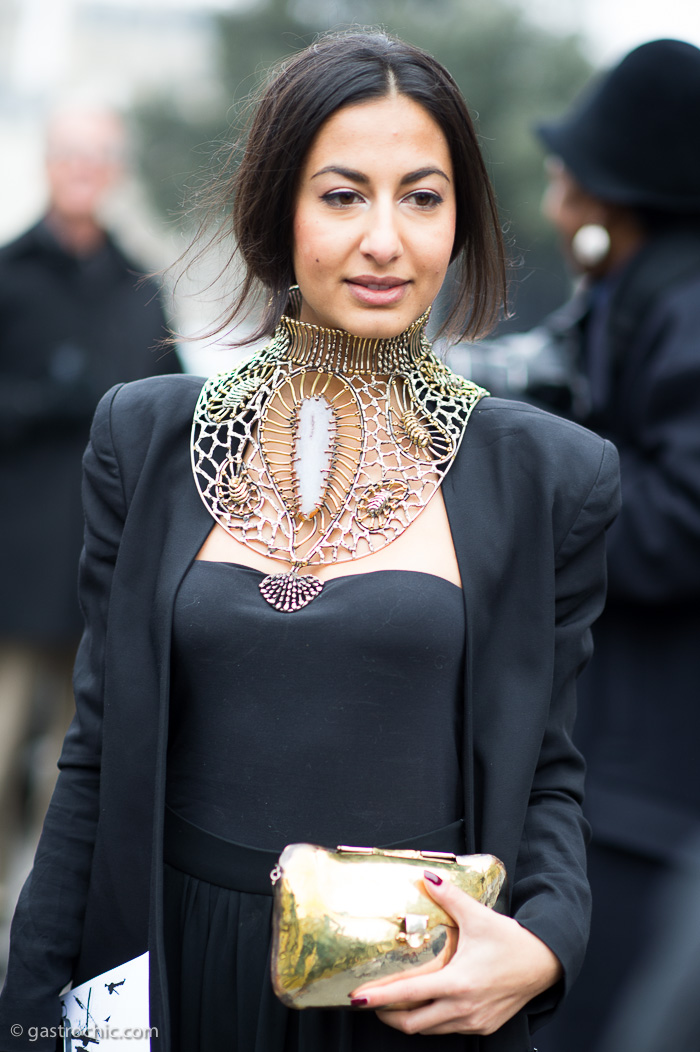 Nausheen Shah at Dries Van Noten | Gastro Chic