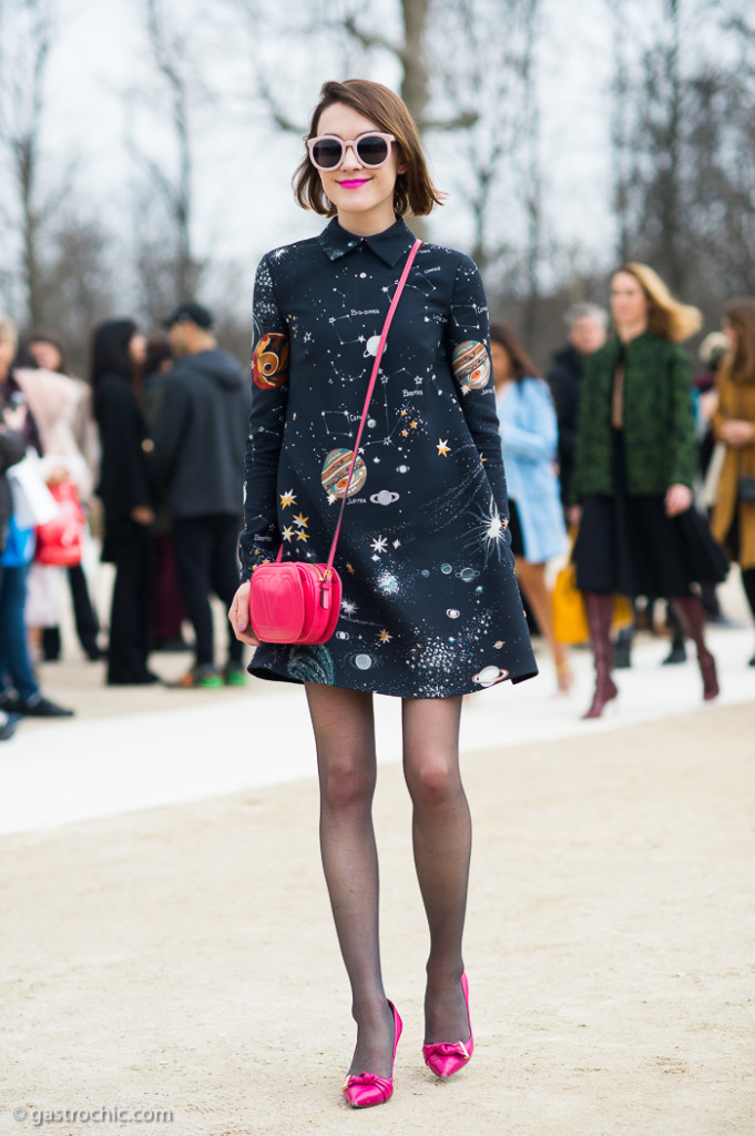 Ella Catliff at Valentino FW2015